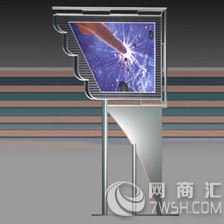 吸塑字LED发光字；青岛亚克力灯箱制作-钢结构广告牌