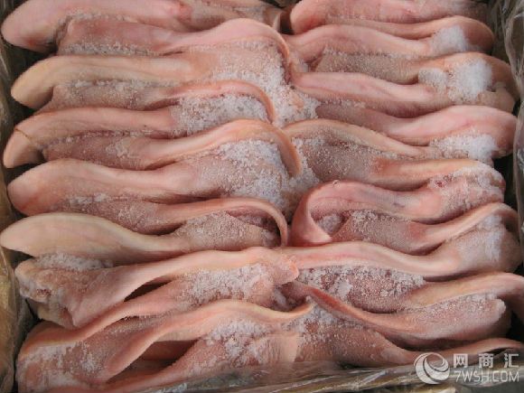 郑州市促销食品冷冻猪耳朵冷冻猪蹄冷冻猪头肉