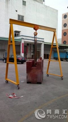注塑机龙门吊架生产厂家，2吨小型龙门吊架尺寸定做