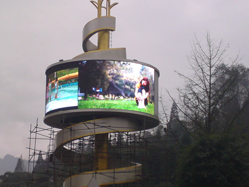 云南广告宣传led彩色电子显示屏，舞台LED显示屏