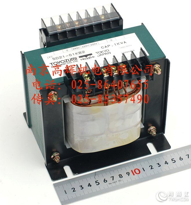 厂家推荐单相配电变压器LD42-05KF 日本丰澄电机TOYOZUMI变压器