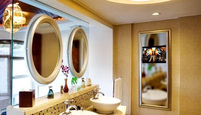 上海漫玻供应格瑞斯镜子电视透明玻璃/镜面视屏透明玻璃
