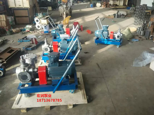 供应2017型品-沧州宏润YCB-50/0.6型圆弧齿轮泵