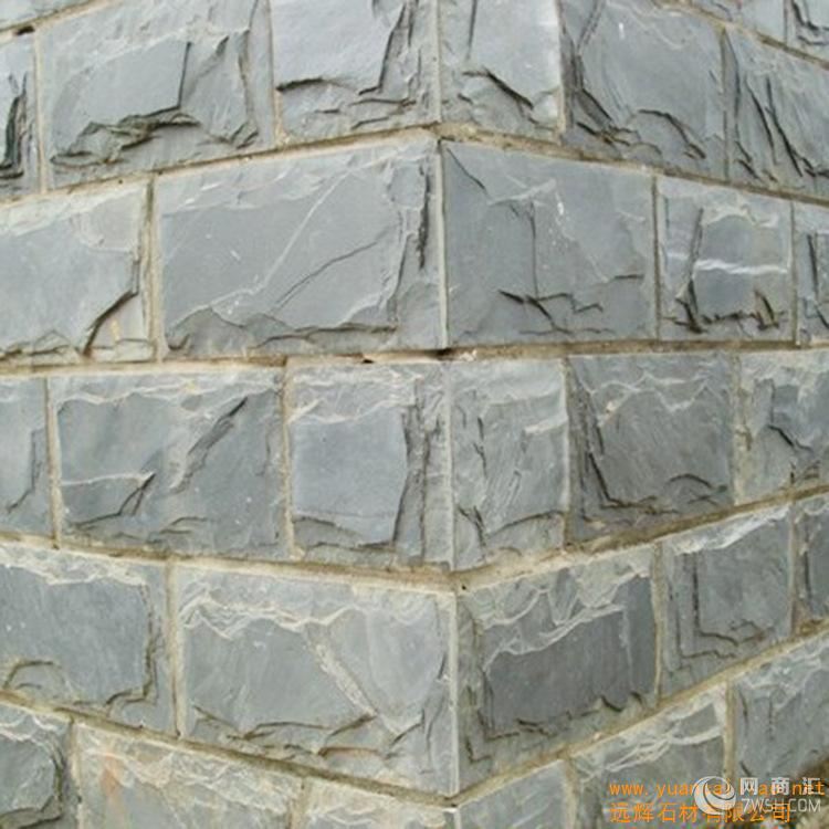 供应星子县石材青石板 青石板铺路石 天然板岩蘑菇石