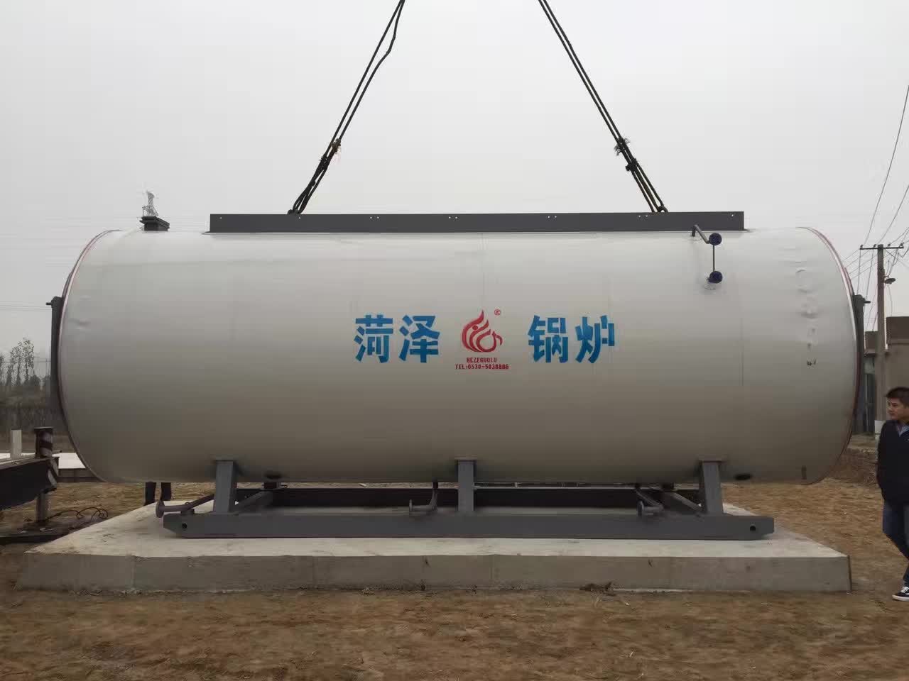 10吨燃气蒸汽锅炉_06