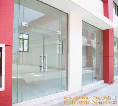 广东全玻璃门供应商-广州玻璃幕墙-广州市顺峰门窗有限公司