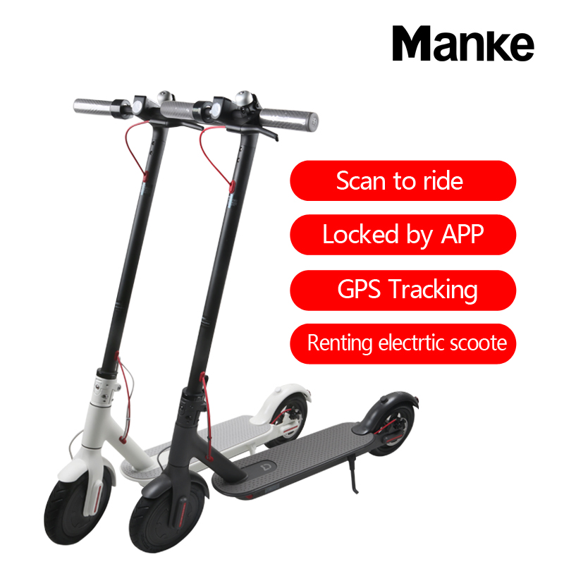梦客manke  MK0103  10寸 app智能操控滑板车 GPS 滑板车  共享电动滑板车