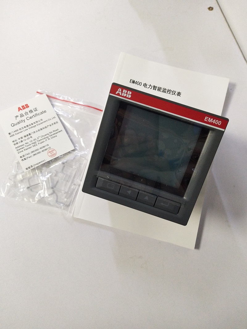 ABB电力智能监控仪表EM400-T(5A) LCD 显示 代理直接销售 好价格咯