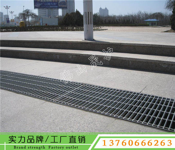 钢格栅板国家标准 云浮市政护栏网 工地水沟盖板
