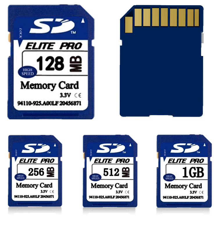 sd卡厂家批发128mbLED控制小容量内存卡sdhc存储卡
