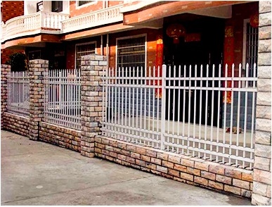 武汉锌钢围墙护栏 铁艺护栏 世腾交通铁艺护栏栅栏直销
