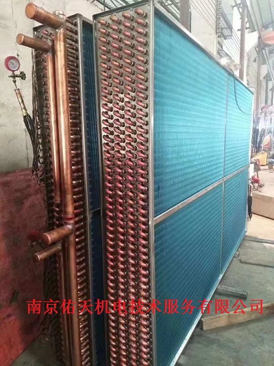 翅片式空调蒸发器铜管定制焊接