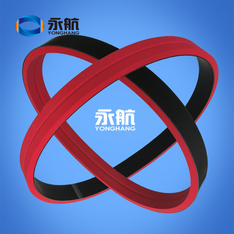 永航供应红胶开槽光缆牵引机皮带1100-40-12广州永航传动带有限公司