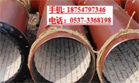 陶瓷内衬复合钢管    刚玉陶瓷管  耐磨管济宁市国龙物资有限公司