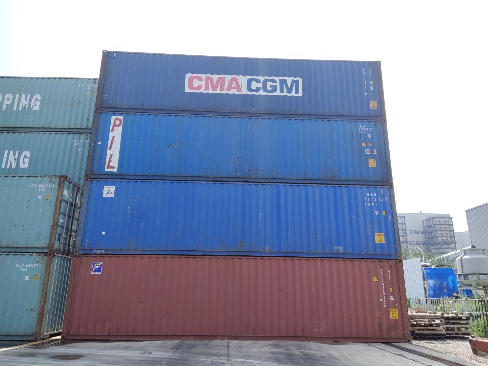 天津二手集装箱 标准海运集装箱 出口货柜 6米12米租赁、买卖