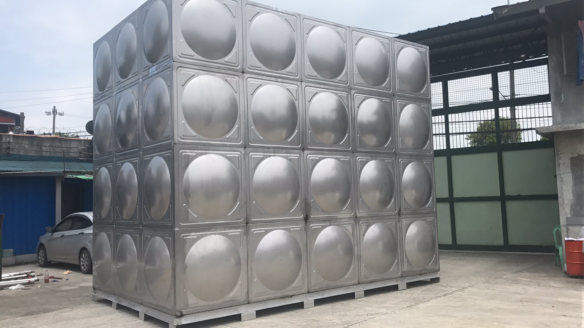 韶关不锈钢水箱厂家 焊接式水箱加工 组合式保温水箱报价