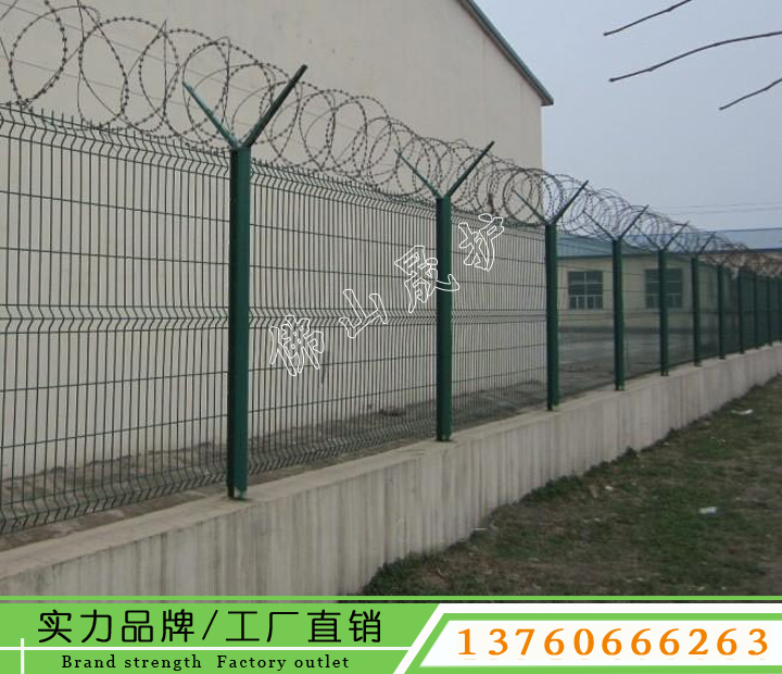 潮州铁丝网围栏报价 工地双边丝护栏 围墙隔离栅