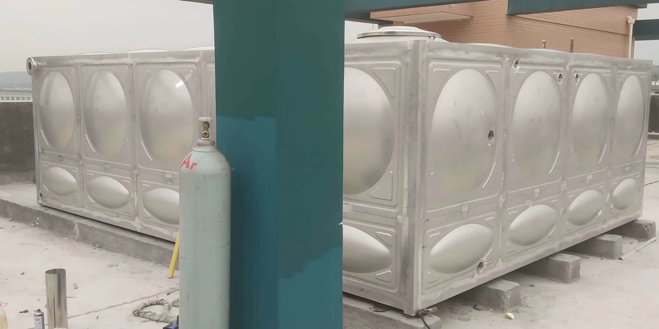 汕头不锈钢水箱厂家 焊接方形保温水箱价格 不锈钢消防水箱304
