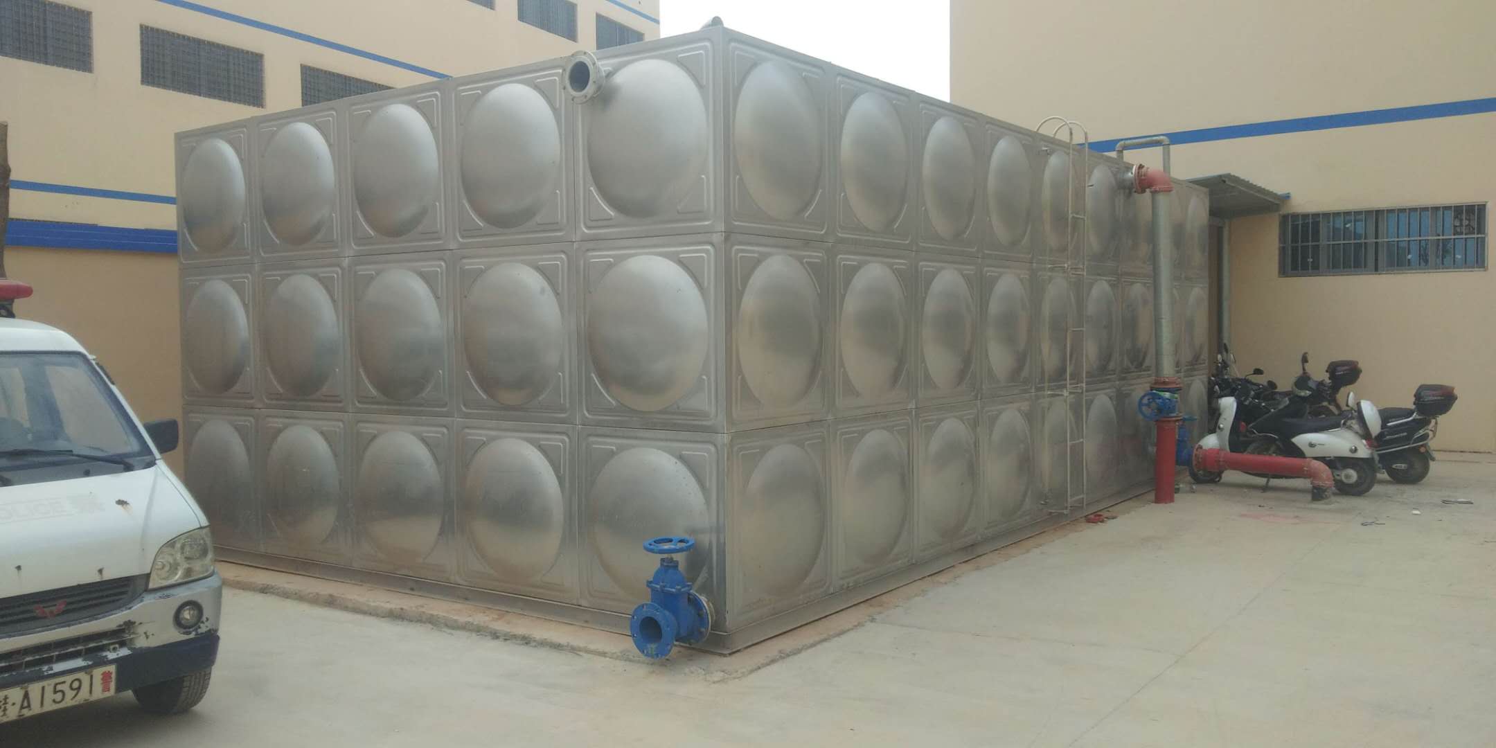 长沙不锈钢水箱厂家 焊接式方形消防水箱304 不锈钢保温水箱