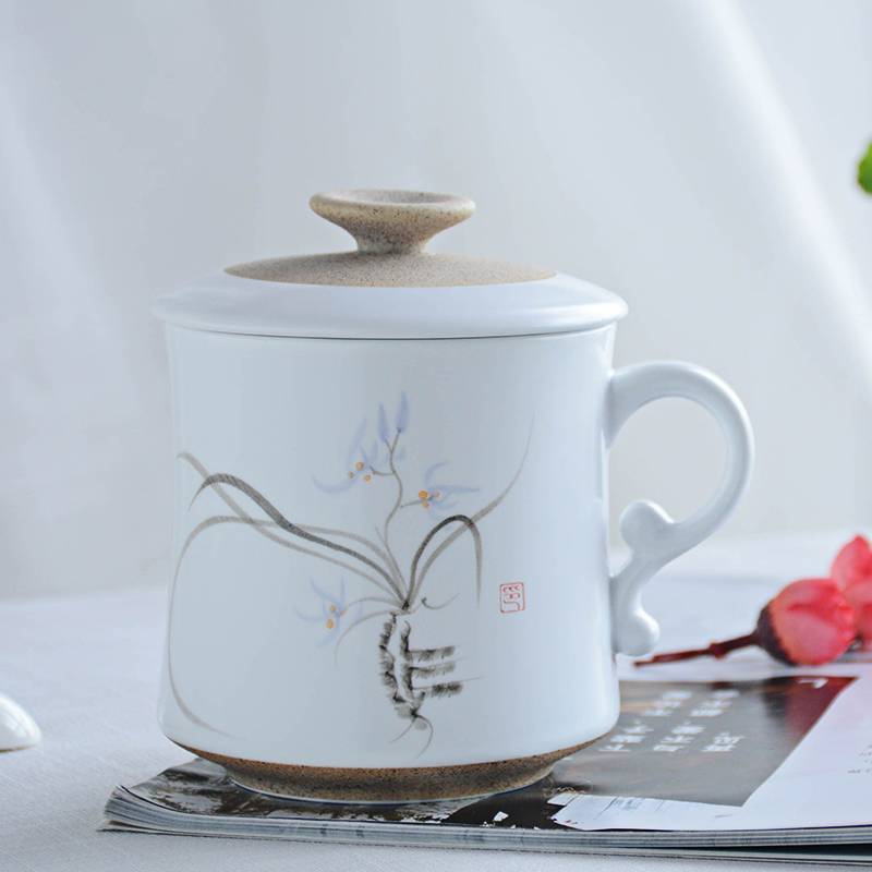 开业典礼陶瓷礼品茶杯  单位办公室茶杯定制