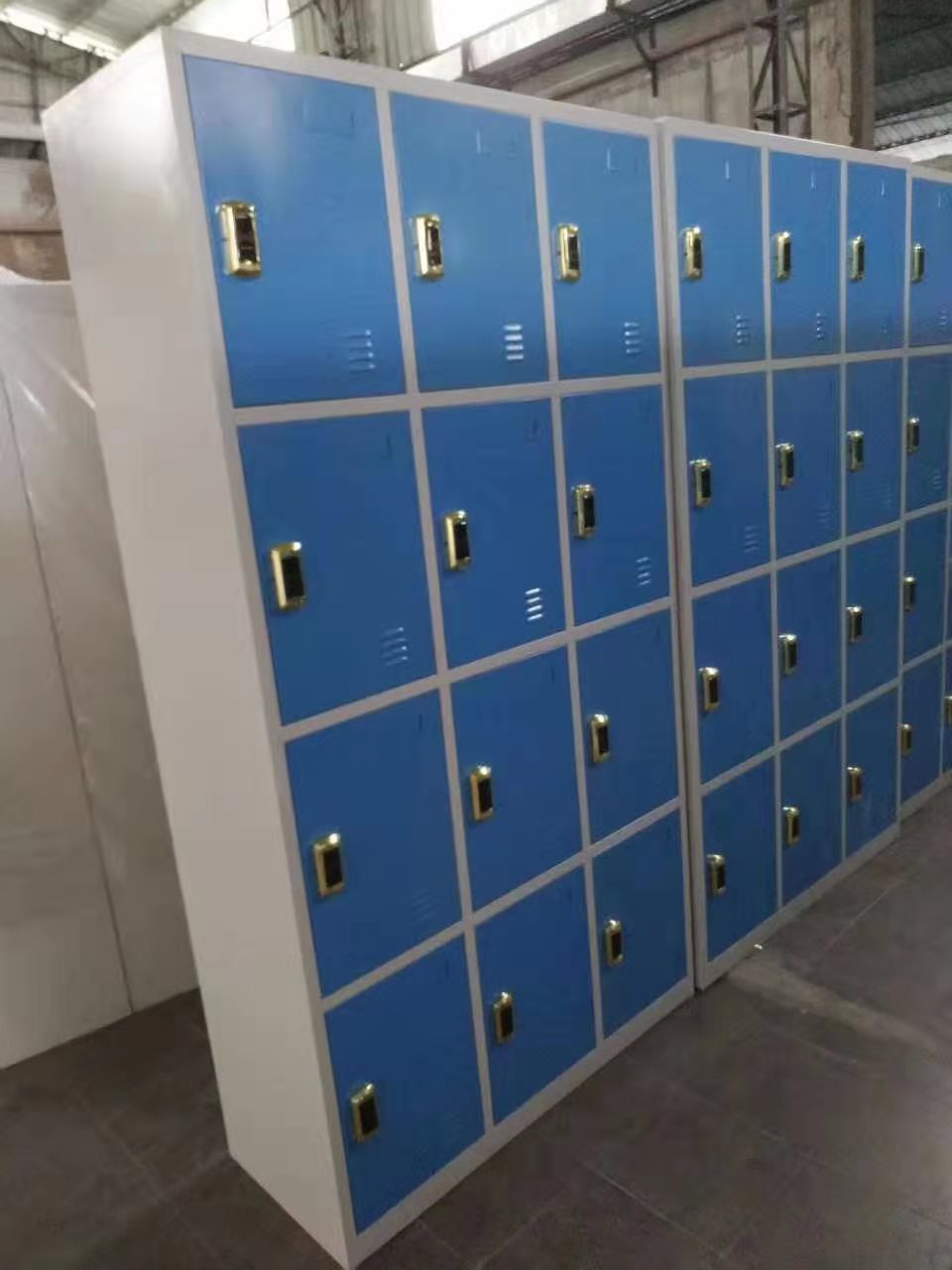 全钢制储物柜批发 12门设计 存储空间大
