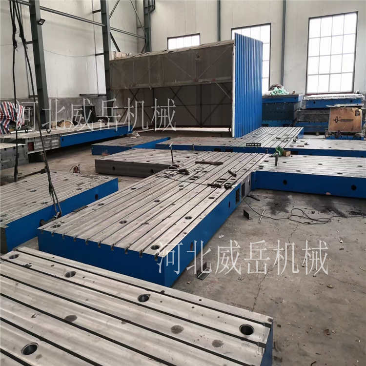 广东T型槽铸铁平台铸铁平板不易生锈