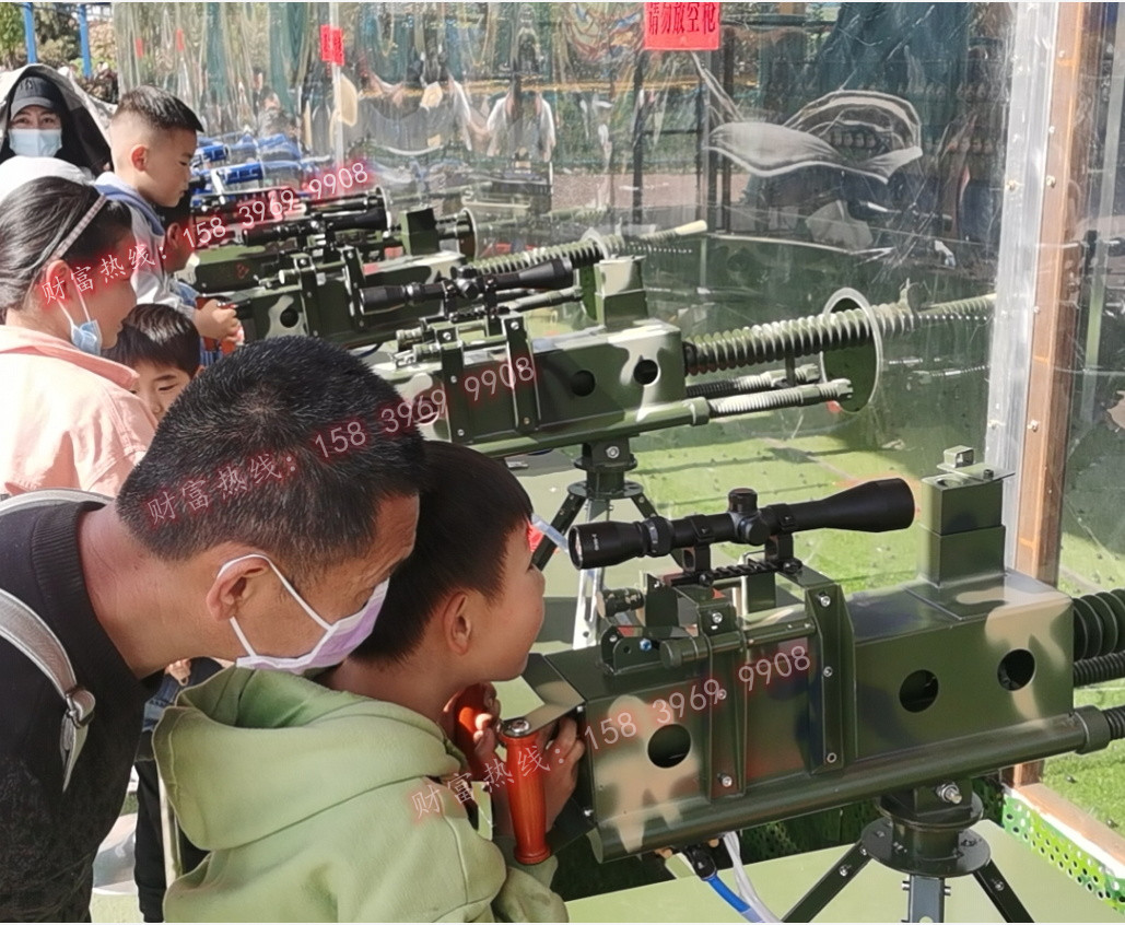海拉尔民用射击场体验射击项目 气炮枪儿童游乐打靶设备
