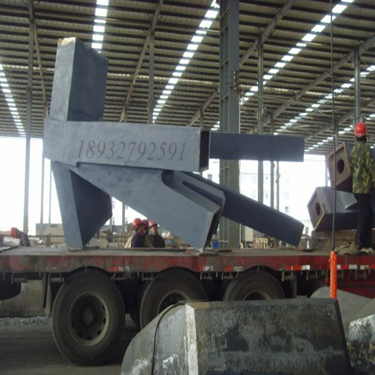 国内铁路建站房应用钢结构铸钢件定制