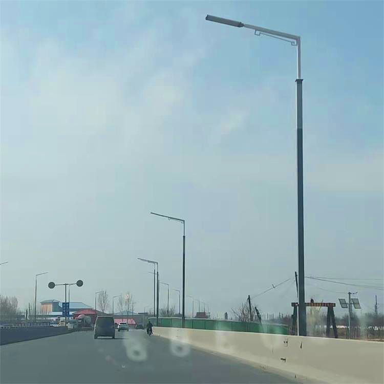石家庄LED路灯厂家7米LED模组路灯7字了字矩形杆路灯