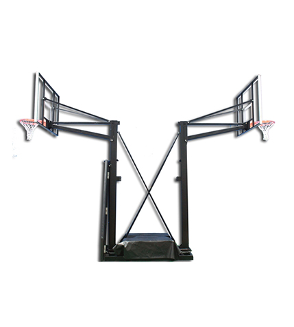 LX凯锐 海燕移动式篮球架  “T型”伸臂梁设计供应商