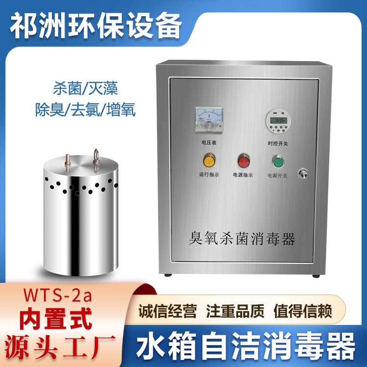 不锈钢水箱自洁消毒器wts-2a内置式蓄水池臭氧杀菌微电机设备