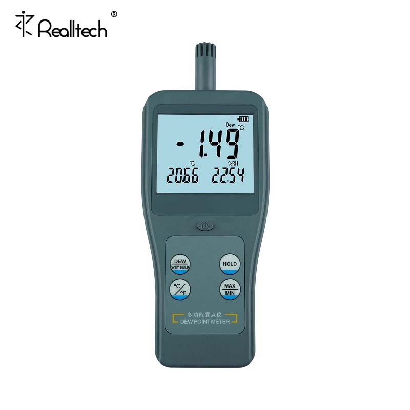 供应REALLTECH瑞迪RTM2601高精度露点检测仪数字温湿度计