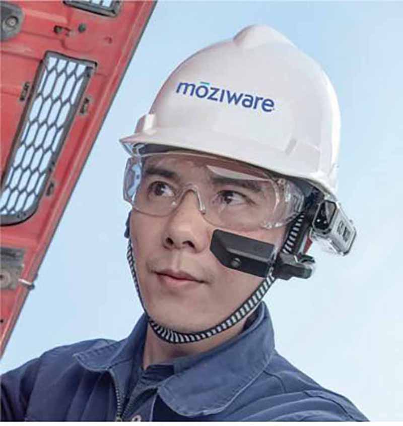 瑞欧威尔工业AR眼镜 工业巡检智能AR设备 moziware?cimo